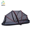 Amazon hot sales factory wholesales dog bed waterproof oxford fleece portable sleeping bag pet cat dog bed